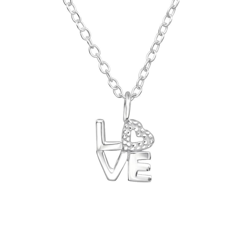 Sterling Silver LOVE Necklace